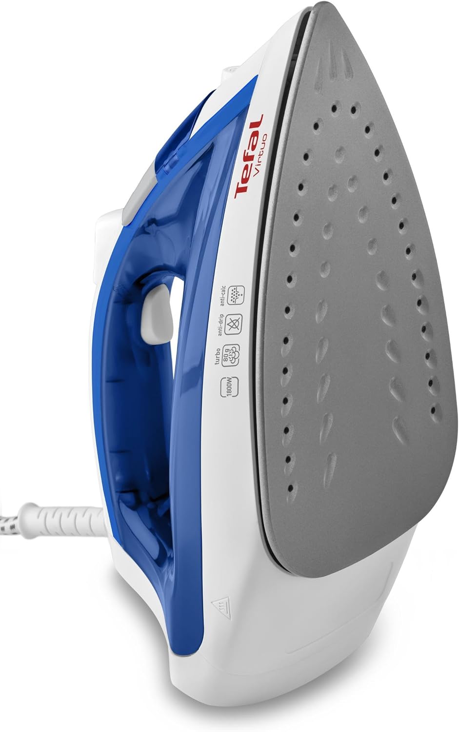 Tefal Virtuo FV 1711 Dampfbügeleisen, weiss/blau 1 30 * 13 * 16