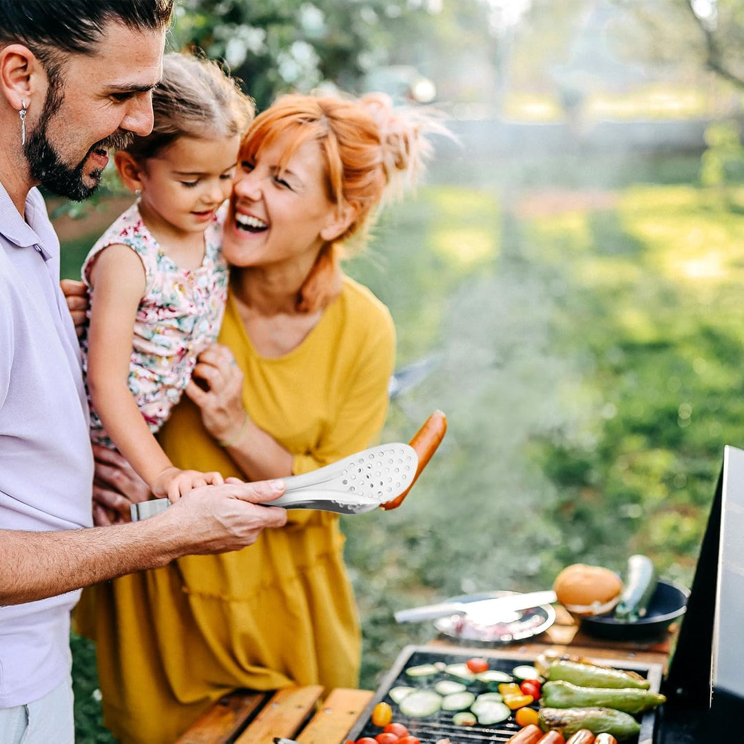 Camping Geschirr Set 4 Personen, 20 Stück Tragbares Camping Besteck Set, Campingbesteck aus Edelstah