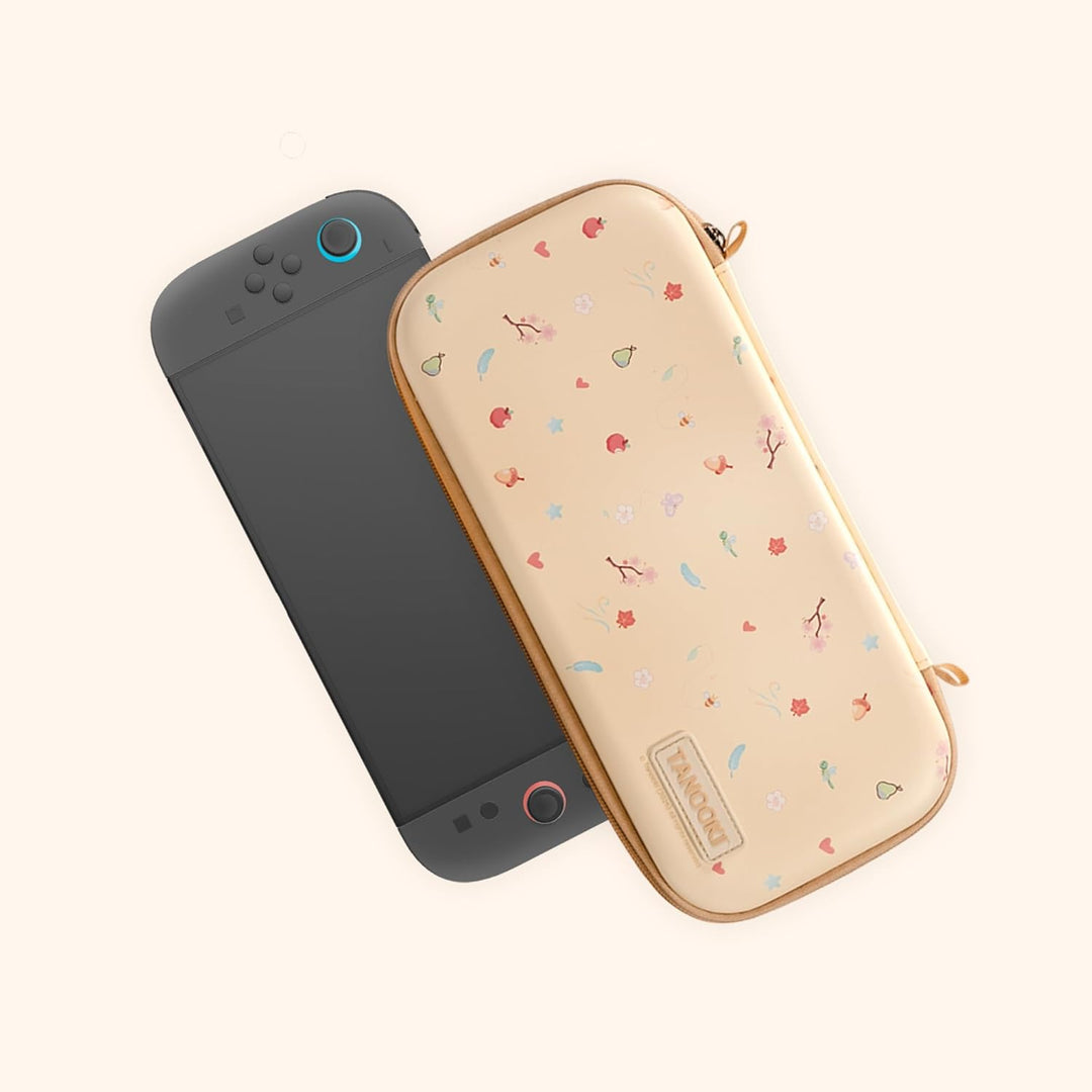 TANOOKI - Tragetasche für Switch 2, süsses Design, schöne Tasche für Switch 2, kompatibel mit Switch
