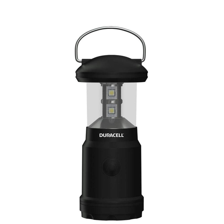 Duracell Taschenlampe, Explorer-Laternen-Serie Laternen-Taschenlampe, 90 Lumen, LED-Licht, Schwarze