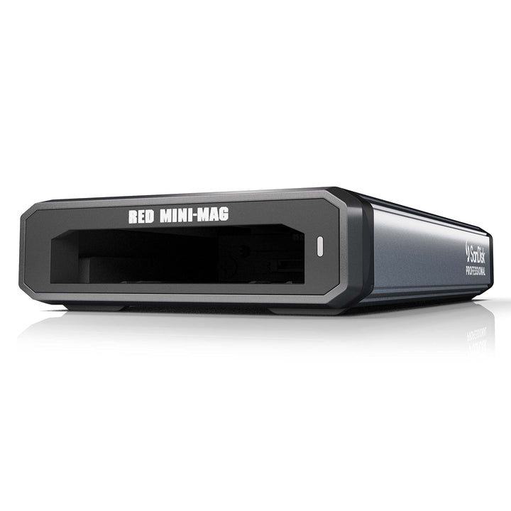 SanDisk PROFESSIONAL PRO-READER RED MINI-MAG, High-Performance-Kartenleser für RED MINI-MAG-Karten,
