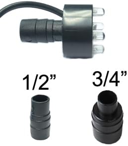 Arnusa 3er Set LED Quellsteinbeleuchtung 12V AC IP44 – Springbrunnen & Gartenbrunnen Beleuchtung mit