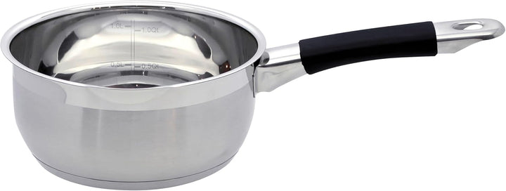 ELO Topfset Basic Black Steam 4tlg, Edelstahl, dosiertes Abdampfen, energiesparender Kapselboden, Vo