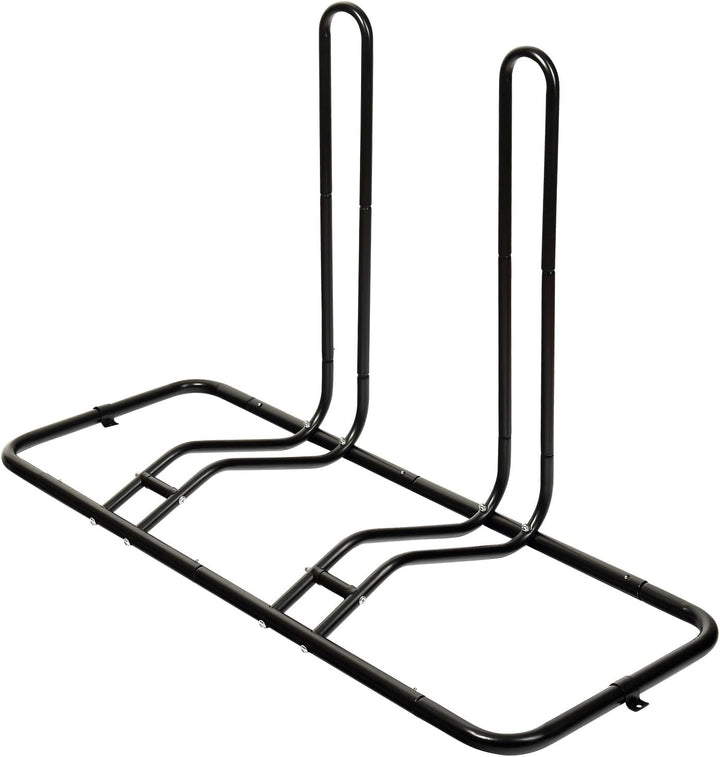 Schramm® Fahrradständer erweiterbar in schwarz Bodenständer freistehend Radständer Standparker Fahrr