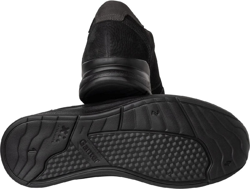 Ganter Herren Harald-H Sneaker 43 EU Schwarz, 43 EU Schwarz