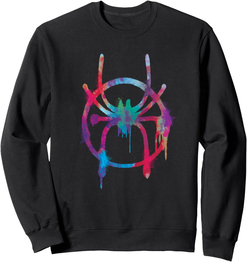 Marvel Spider-Man Into the Spider-Verse Rainbow Icon Sweatshirt