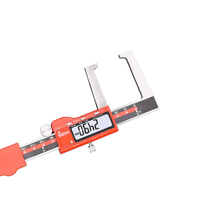 Digitaler Messschieber, Edelstahl-Messschieber mit LCD-Bildschirm, IP54 wasserdicht, 0-150 mm
