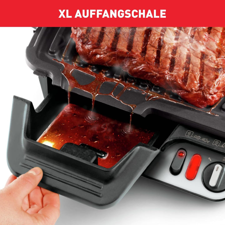 Tefal GC3060 3in1 Kontaktgrill | mit Überback-Funktion | doppelte Grillfläche wenn aufgeklappt als T