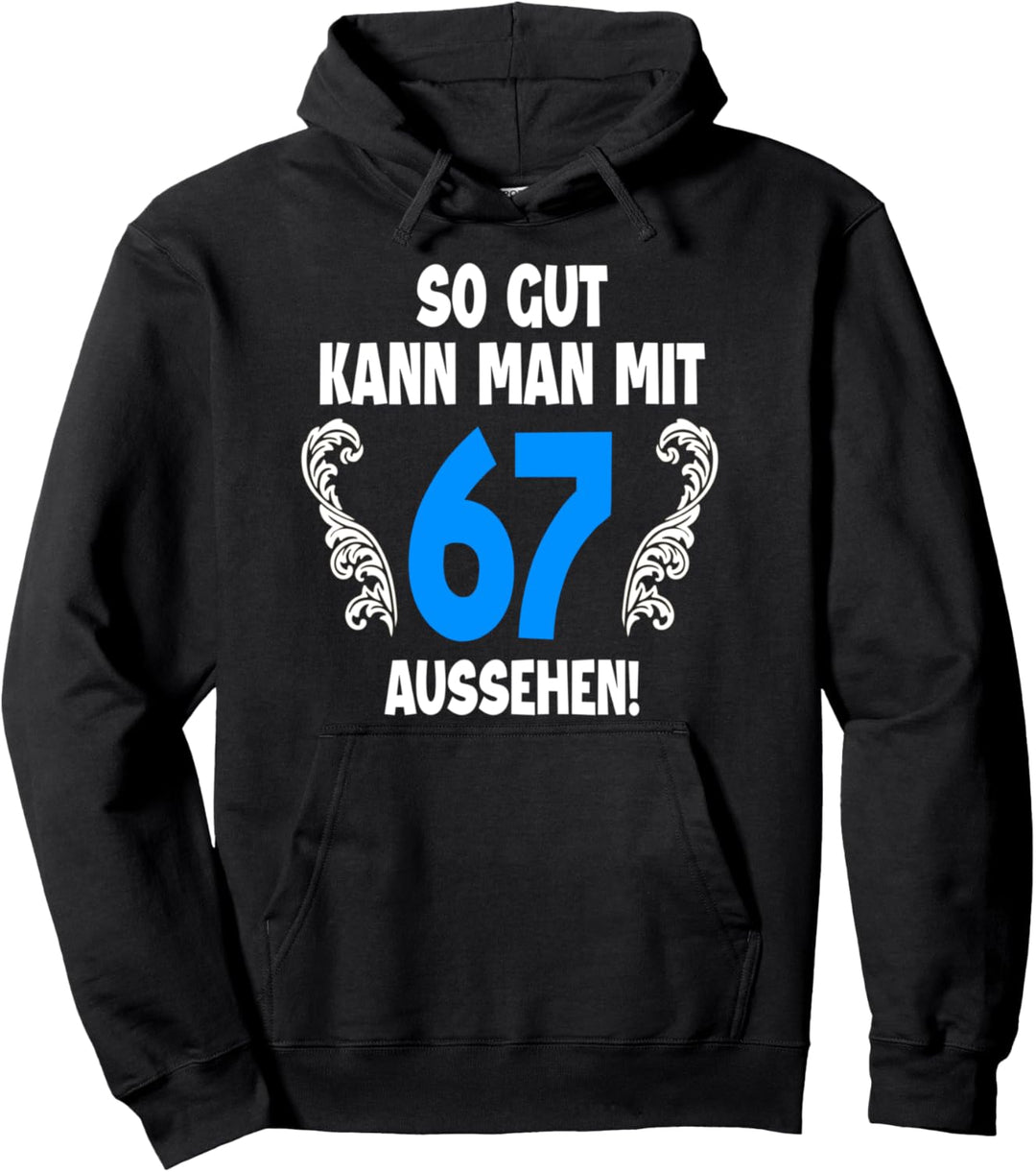 67 Jahre Tshirt Männer Jahrgang 1955 Geboren 67. Geburtstag Pullover Hoodie