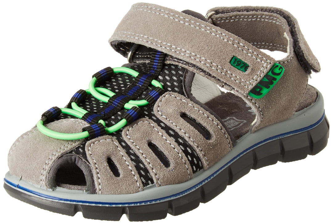 PRIMIGI Unisex Kinder Ptv 18900Sandale 30 EU Gri Nero Arg, 30 EU Gri Nero Arg