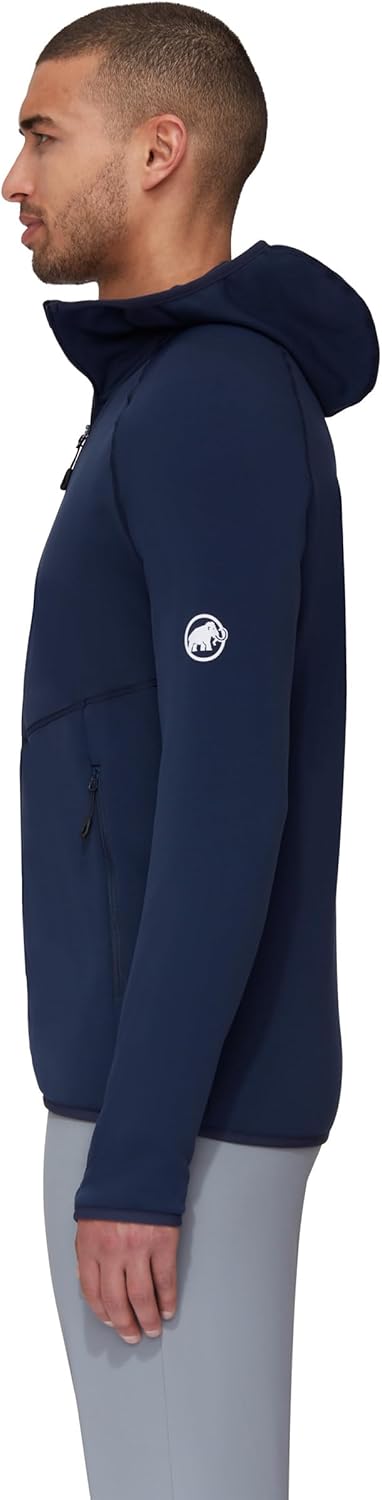 Mammut Aconcagua Ml-Jacke mit Kapuze, Herren [101401] Midlayer Jackets, Schwarz, S, Schwarz, S L mar