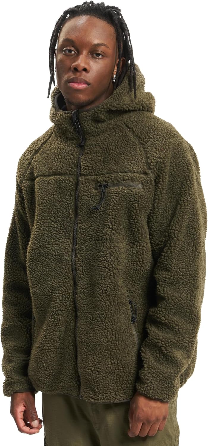 Brandit Teddyfleece Worker Jacket 7XL Oliv, 7XL Oliv