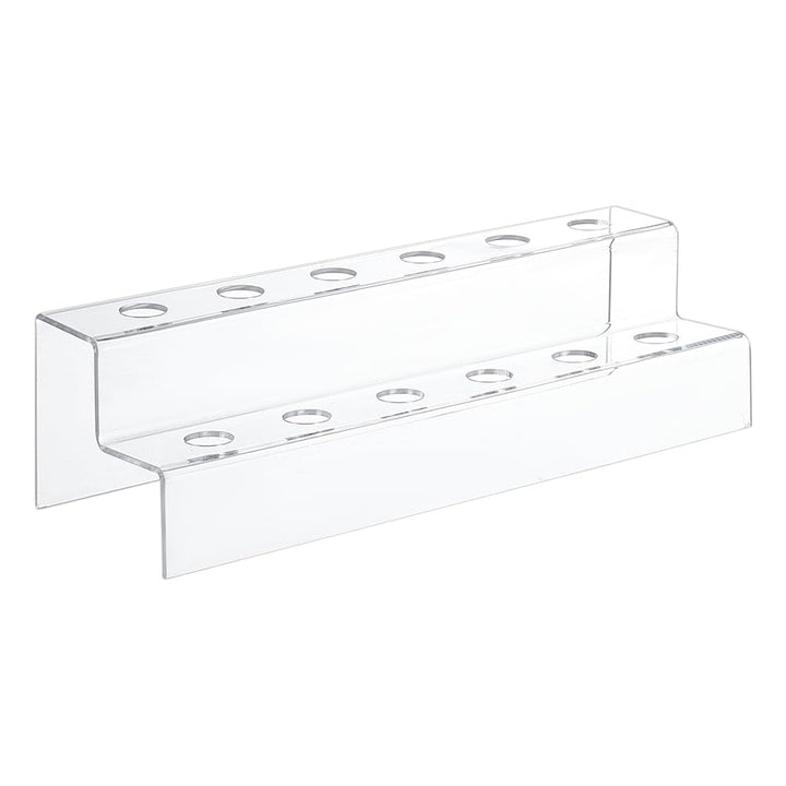 NBEADS 12-Fach 2 Etagen Weinflaschenstopper Display, Weinflaschenstopper-Halter aus Acryl 30.4x10x8.
