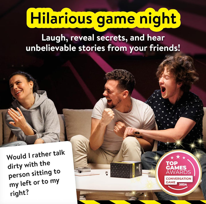Answer This - Black - English - How Well Do You Really Know Your Friends? - Hilarious Party Card Gam