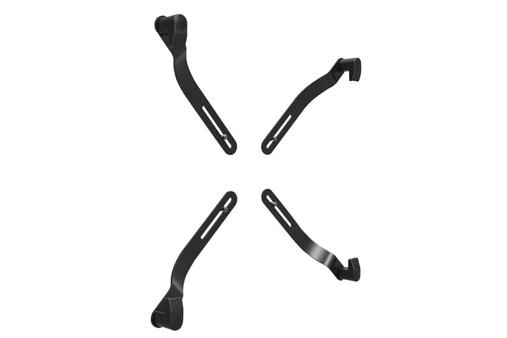 DIGITUS VESA-Adapter 75x75, 100x100 - Für Monitore ohne VESA Aufnahme - Bis 8 kg - Bis 30 Zoll - Sch