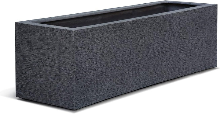 ESCHBACH® Pflanzkübel Box 60 Nero Anthrazit Rechteckig * 60 x 20 x 20 cm * 10 Jahre Garantie 60x20x2