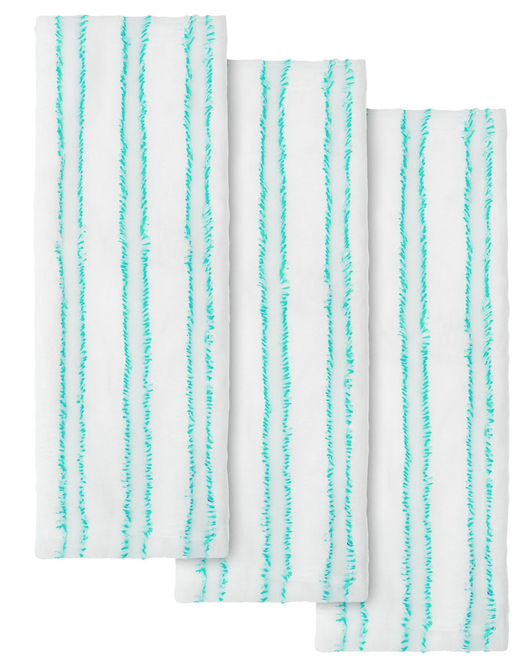 3 Wischmopp Bezug 45 * 14cm, Wischlappen Boden Microfaser Putztuch, Microfasertücher Für Feuchte Bod