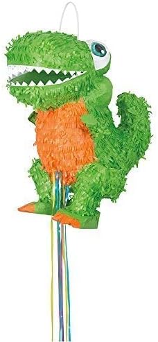 T-Rex Dinosaurier Pinata - Zugschnur, 15.5" x 15"