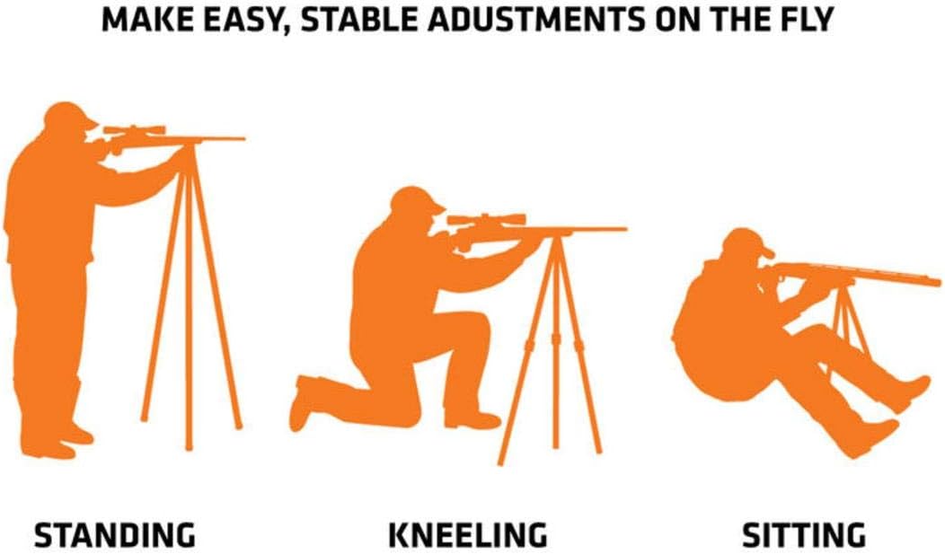 PRIMOS Trigger Stick - Gen 3 - Tripod Tall Jim Shockey Edition Zielstock Dreibein