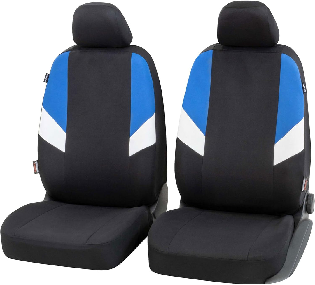 Walser Auto-Sitzbezug Cala 2 Vordersitzbezüge, Universal PKW-Sitzbezüge Polyester, Auto-Schonbezüge