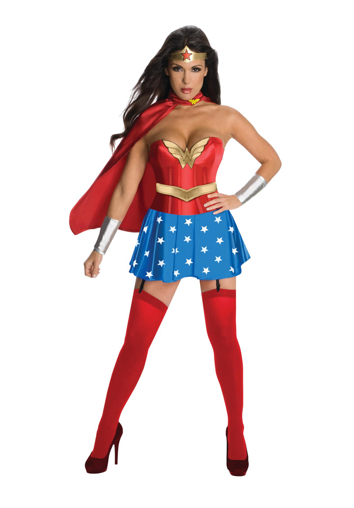 Rubie's Offizielles Wonder Woman Korsett für Damen, Kostüm für Erwachsene, Grösse L, L