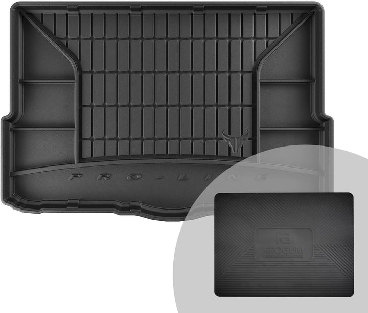 FROGUM ProLine 3D Gummimatte Exklusive Auto Kofferraummatte Kofferraumwanne für Renault Kadjar 2015-