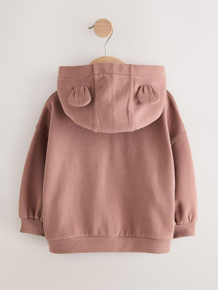NEXT Mädchen Standard Kapuzenjacke 110-116 Mocha Brown, 110-116 Mocha Brown