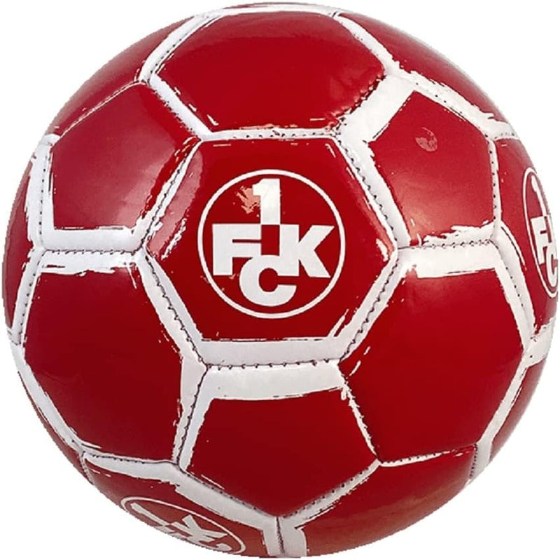 1. FC Kaiserslautern Fussball rot/weiss Gr. 5 Ball FCK - Plus Lesezeichen I Love Kaiserslautern