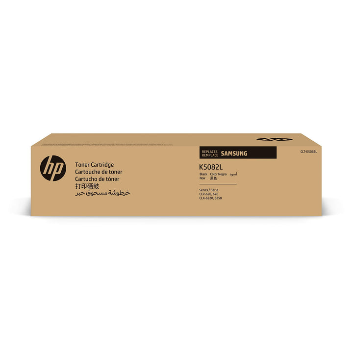 HP CLT-K5082L/ELS (SU188A) Original Toner Schwarz (Hohe Reichweite, Kompatibel mit: CLP-620ND, 670N,