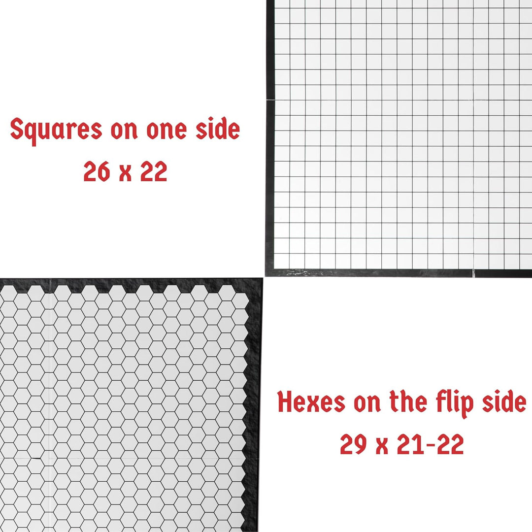 Hexers role playing game board: vinyl mat alternative - Dungeons and Dragons D&D DnD Pathfinder RPG