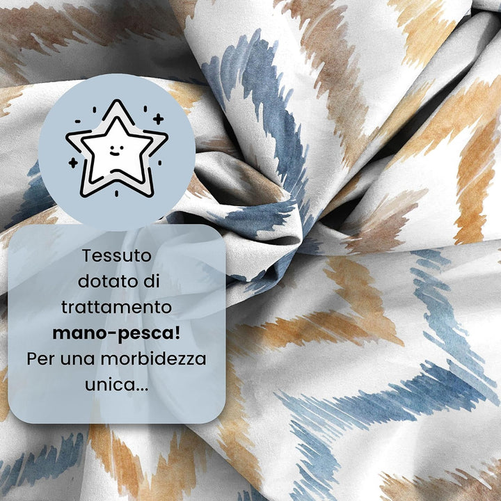 Italian Bed Linen Fantasy Bettwäsche, Hippy, Einzelne Hippy Einzelne, Hippy Einzelne