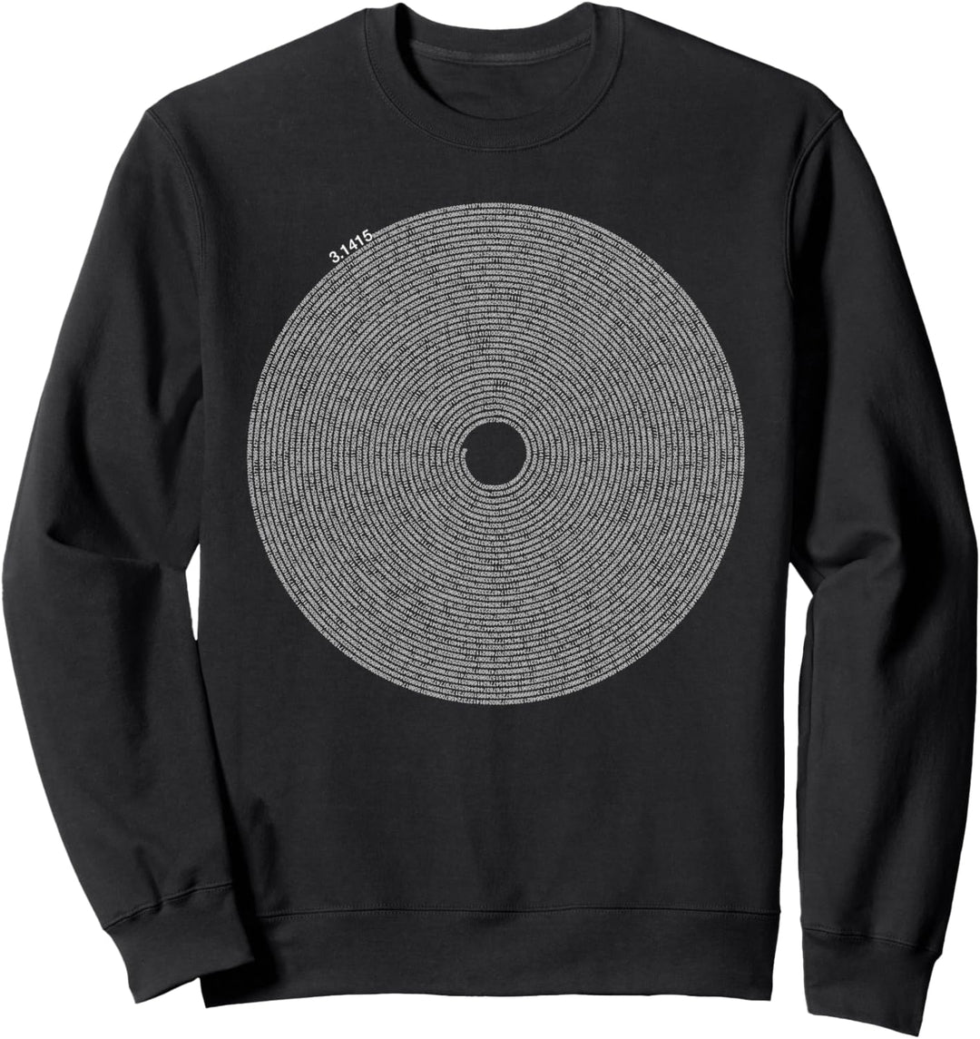 Pi-Schild mit 10.000 Ziffern – Mathematik – Pi Day Sweatshirt