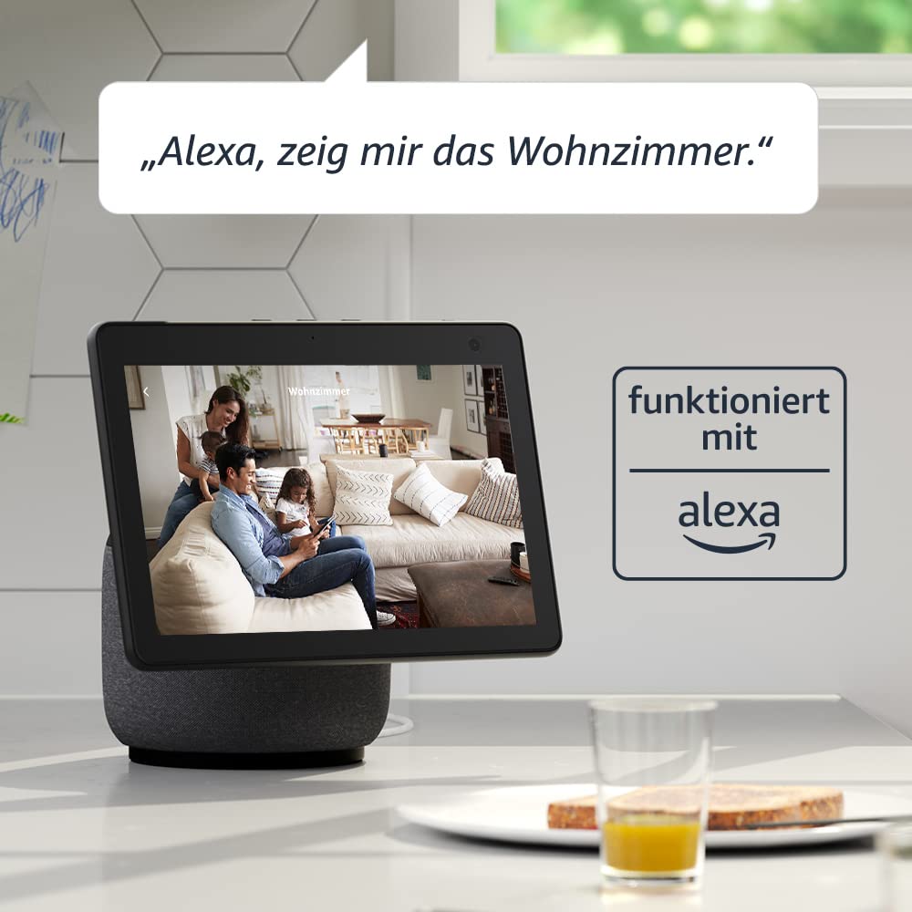 Blink Mini – Kompakte, smarte Plug-in-Überwachungskamera für innen, 1080p-HD-Video, Nachtsicht, Zwei