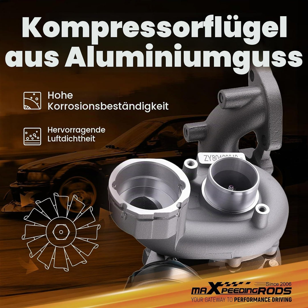 maXpeedingrods Turbolader für A3 8P Sportback Golf V GT 2.0 TDI AZV BKD 140PS 03G253010JX