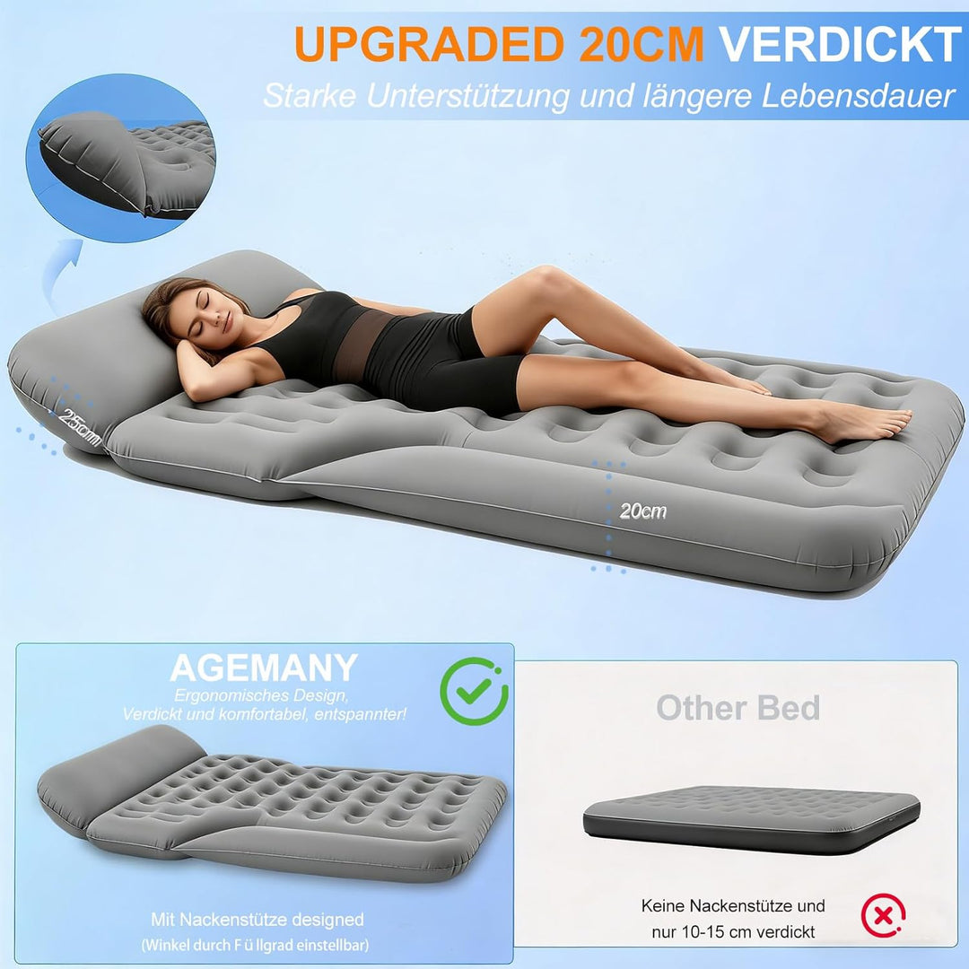 Auto Matratze - Luftmatratze Camping Bed Auto Aufblasbare Matratze für SUV MPV Minivan Kofferraum, 1