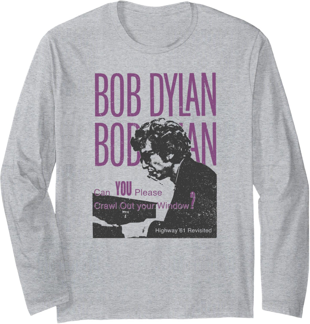 Bob Dylan - Kriech aus deinem Fenster Langarmshirt