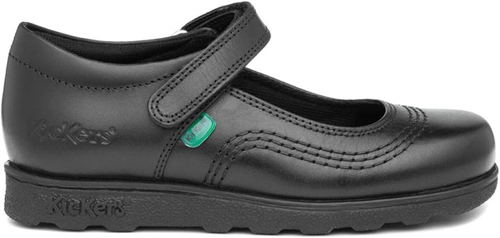 Kickers Mädchen Fragma Pop Slipper 33 EU Schwarz, 33 EU Schwarz