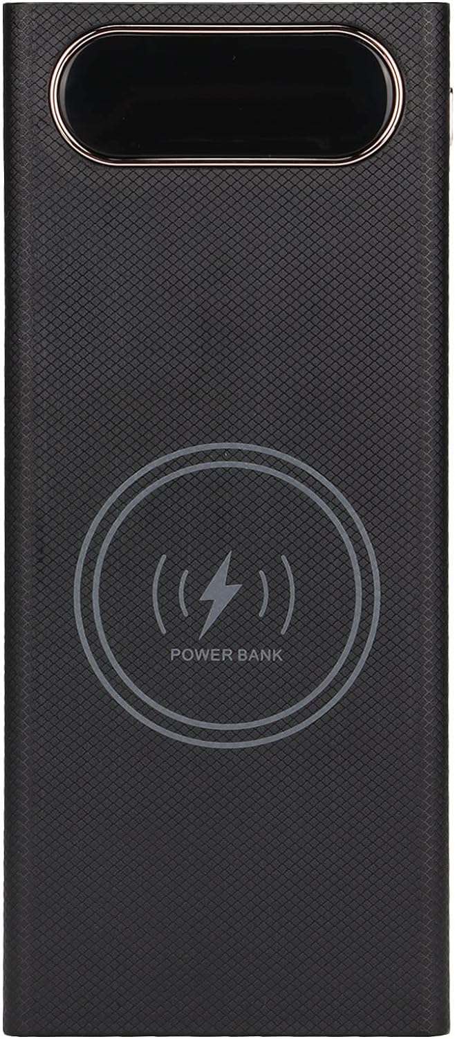 Zunate Power Bank Shell, 16 X 18650 Batterie Power Bank Case DIY Kit, 22,5 W Schnellladung und 15 W