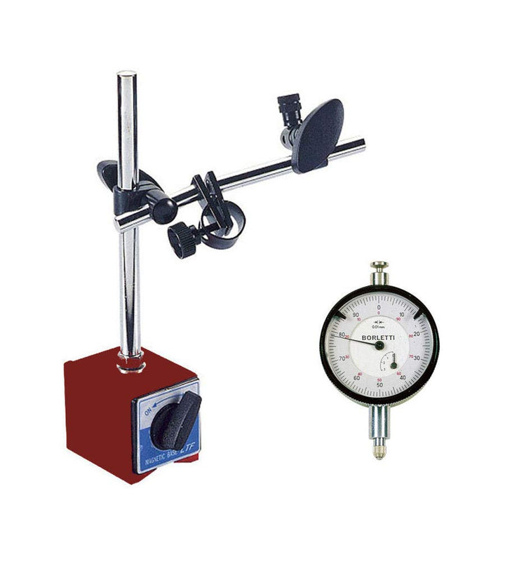 Messuhr Borletti mit Ständer magnetische beschreibbare LTF Art. 79.03 + SC61R
