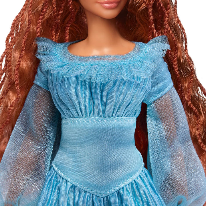 DISNEY Arielle, die Meerjungfrau - Menschliche Version im blauen Kleid mit beweglichen Gelenken und