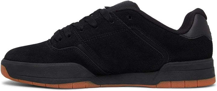 DC Shoes Herren Central Casual Low Top Shoe Sneaker Skate-Schuh 38 EU Black White, 38 EU Black White