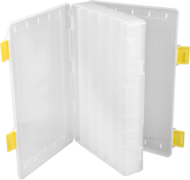 SPRO Hardbaits Box XL 33,5x24x6,2cm - Köderbox für Wobbler & Jerkbaits, Angelbox für Kunstköder, Bai