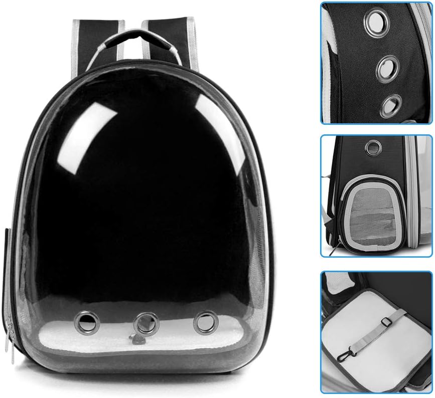 BEIKOTT Katzenrucksack Tragetasche, Hunderucksack, Haustier-Bubble-Rucksack für kleine Katzen, Welpe