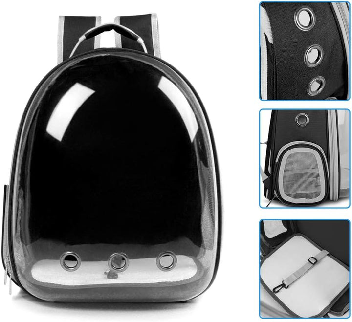 BEIKOTT Katzenrucksack Tragetasche, Hunderucksack, Haustier-Bubble-Rucksack für kleine Katzen, Welpe