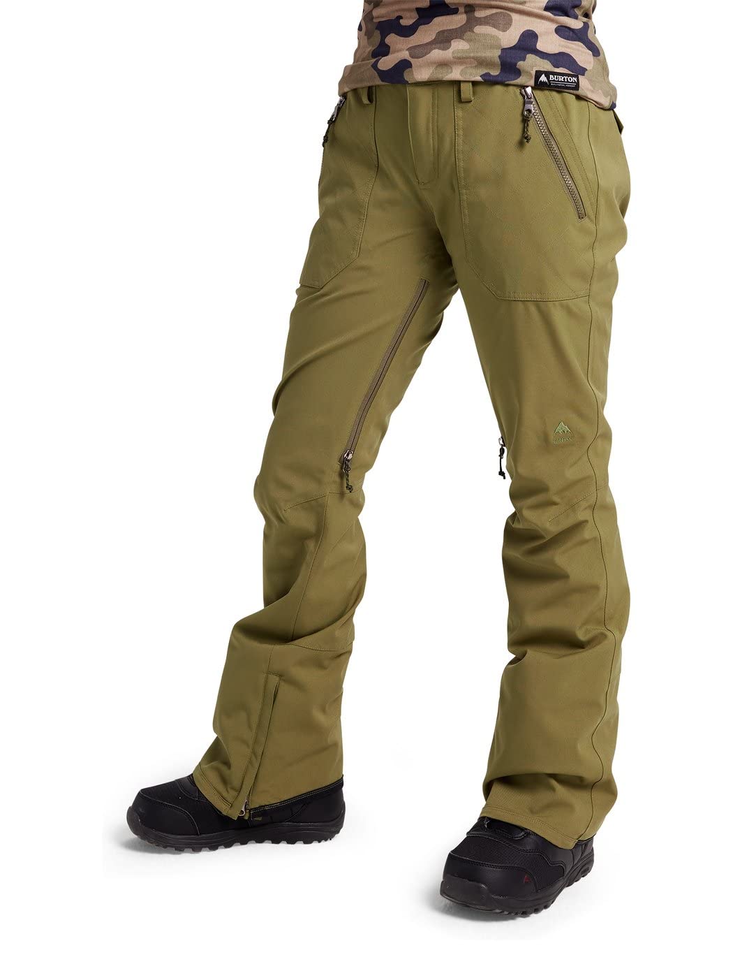 Burton Damen Snowboardhose Vida S Martini Olive, S Martini Olive