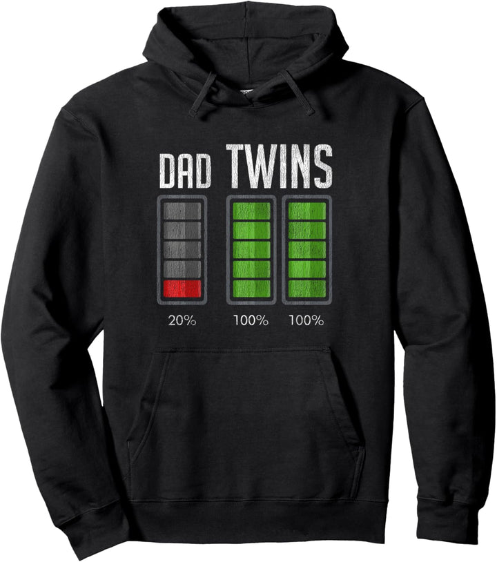 Papa Von Zwillinge Lustiges Vater Kinder Geschenk Pullover Hoodie