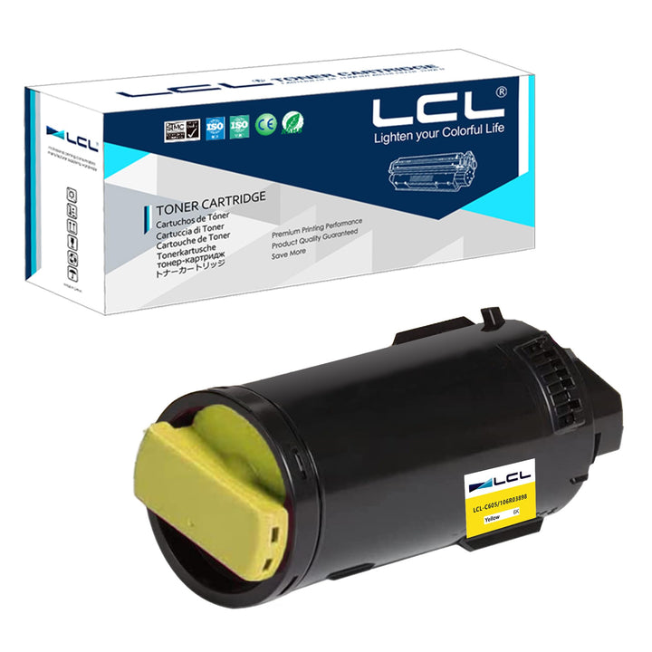 LCL Kompatibel Tonerkartusche VersaLink C605 C600 C600N C600DN 106R03898 (1Gelb) Ersatz für Xerox Ve