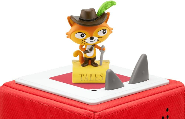 tonies Hörfiguren für Toniebox, Lieblings-Märchen – Der gestiefelte Kater und 3 weitere Märchen, Hör