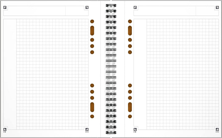 Oxford Notebook International A5, kariert, 160 Seiten, stabiler Kartondeckel, 5 Stück A5 5 Stück kar