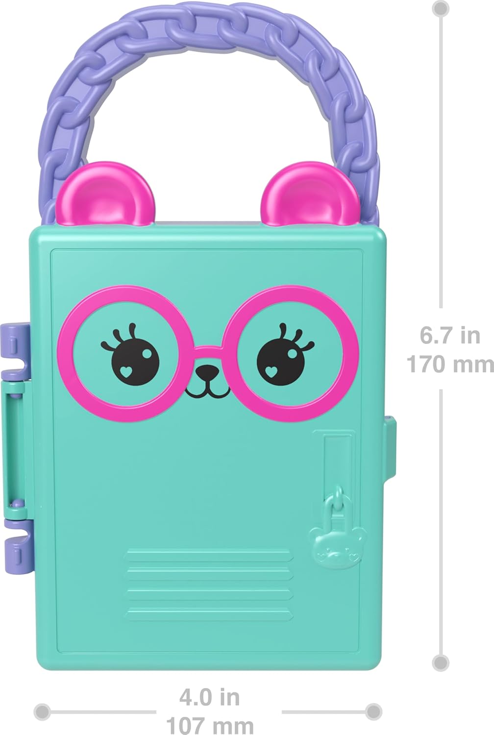 Polly Pocket Fashion Reveal Closet Spielset für Mädchen ab 4 Jahren